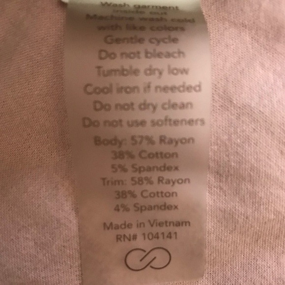 CALIA By Carrie Underwood Womens Rayon Cotton Gray Side Zip Detail Sweatshirt XS - Picture 10 of 11